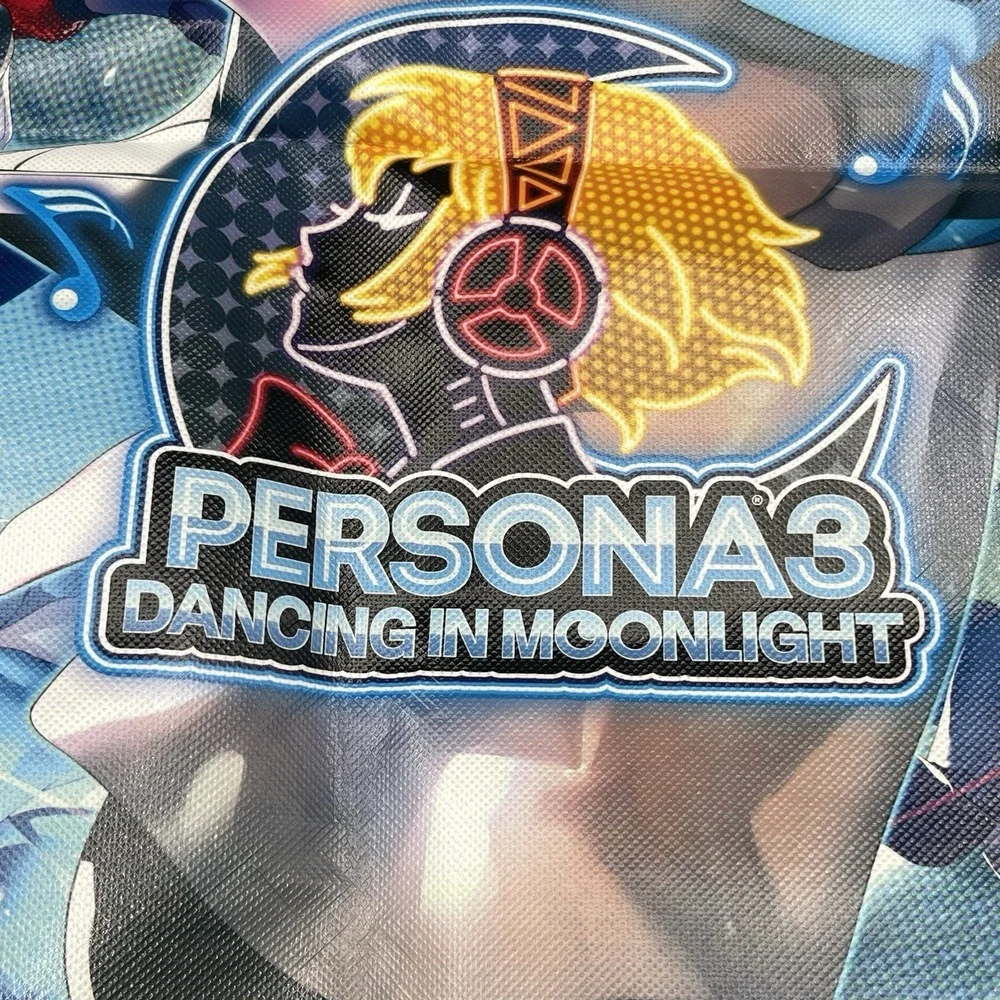 Persona 3 Persona 5 Dancing Game Promo Tote Bag Atlus PS4 PS Vita Shopper‎